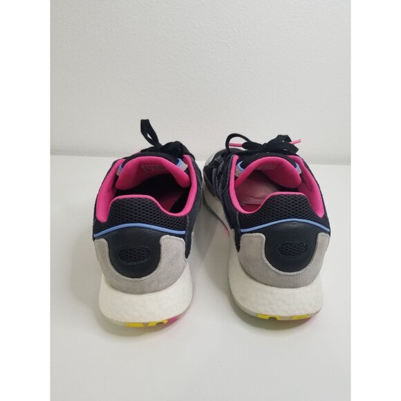 Adidas Men's Tresc Run Boost Running Training Sneakers in Black/Pink - Size 10.5 - Picture 4 of 7